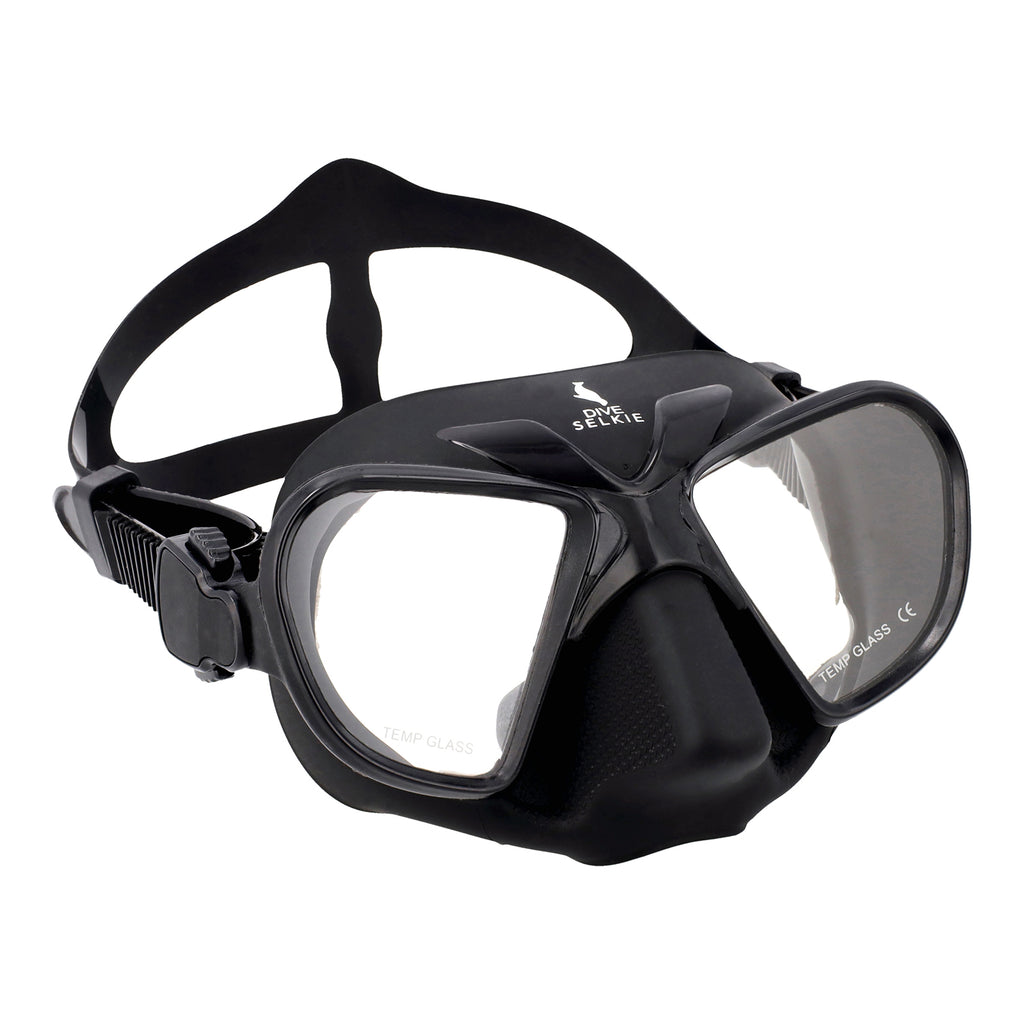 Ultra-Low Volume Freediving Mask - 65cc