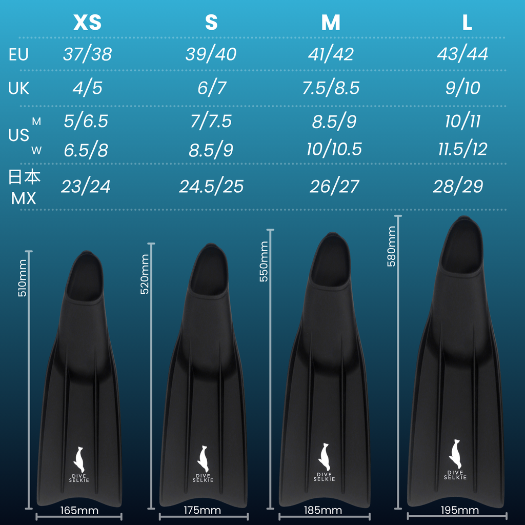 Freediving Starter-Set: Maske und Flossen