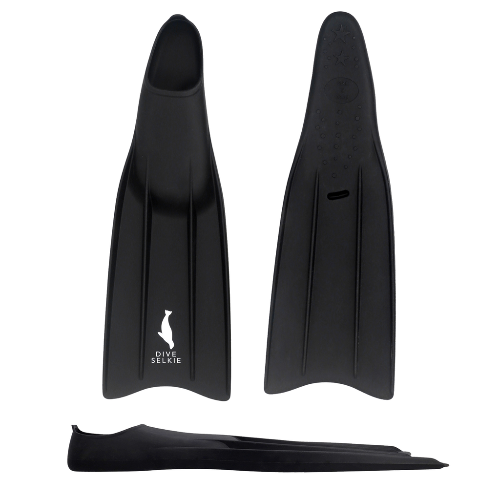 Silicone Short Freediving Fins